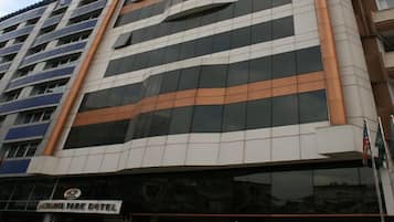 Façade de l’hébergement