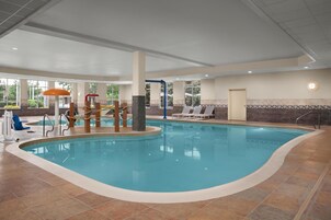 Una piscina techada