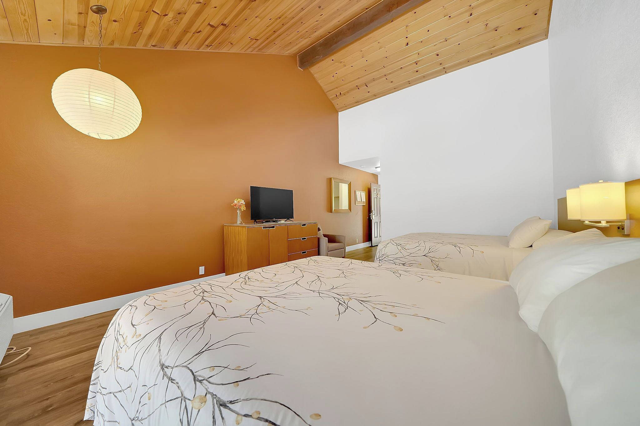 two queen beds | desk, free wifi, wheelchair access