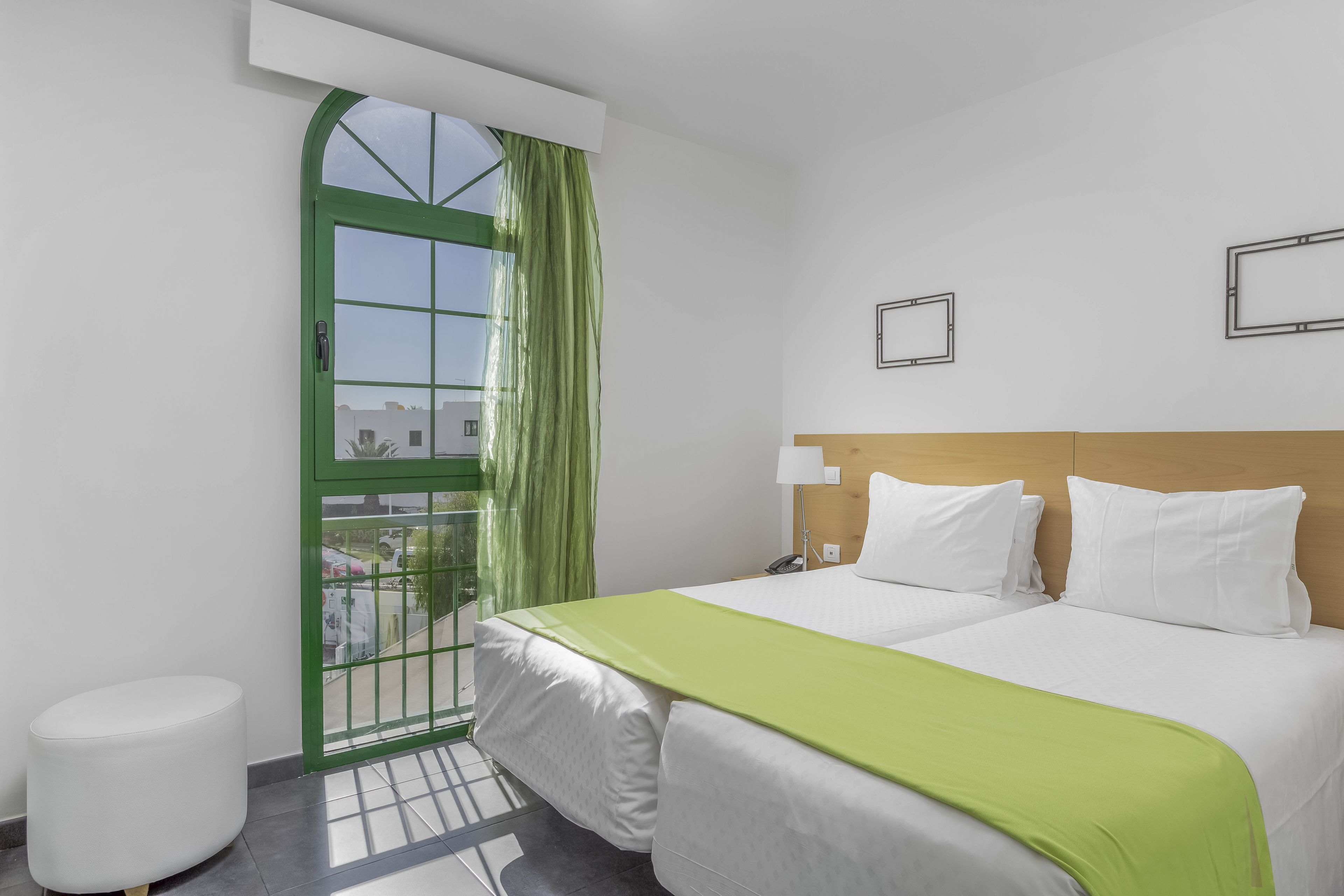 2 bedrooms, in-room safe, iron/ironing board, free cots/infant beds