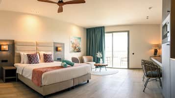 Caja fuerte, tabla de planchar con plancha, cunas (de pago)