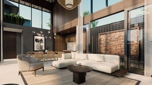 Three Bedroom Pool Villa Luxe | Living area
