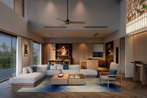 55-inch Smart TV with satellite channels, TV - Da Nang Mikazuki Japanese Resorts & Spa (Da Nang)