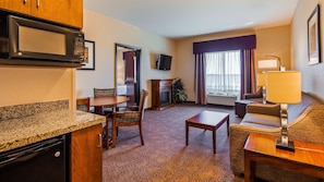 Suite, 1 King Bed, Non Smoking, Refrigerator & Microwave (with Sofabed)