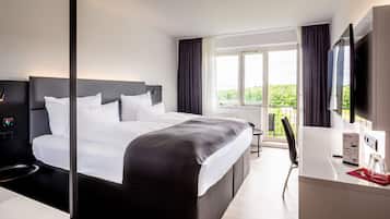 Tweepersoonskamer | Een gratis minibar, gratis wifi, individueel gemeubileerd, beddengoed