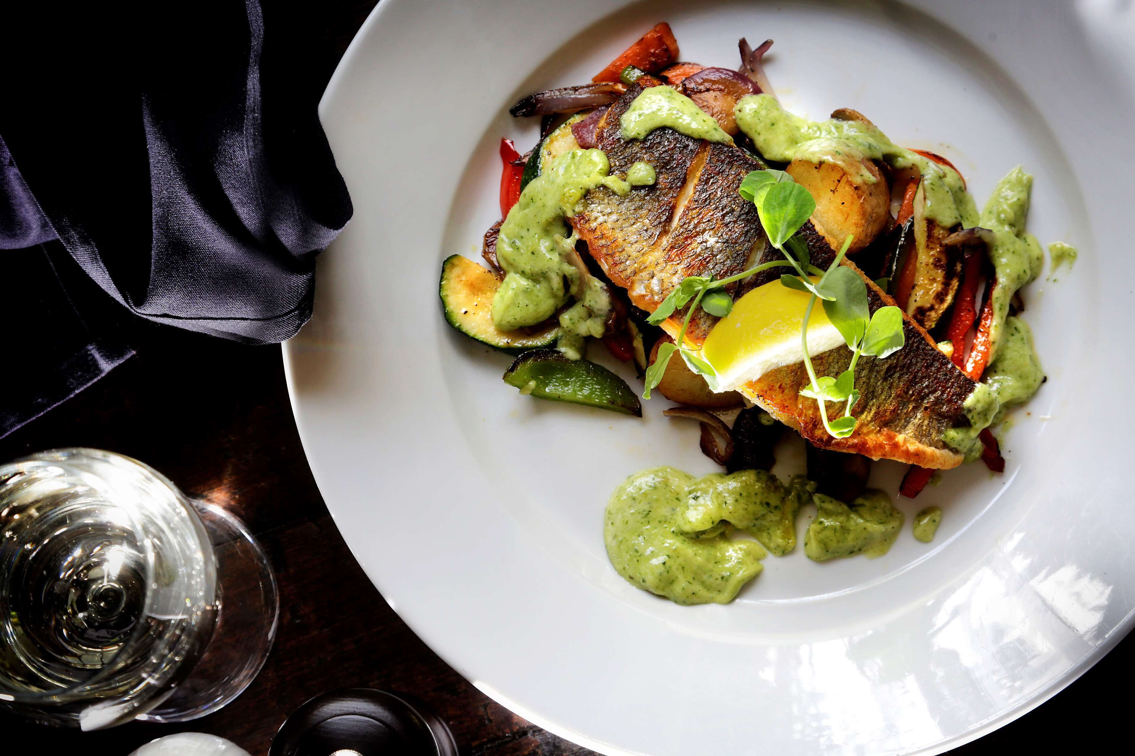 breakfast, lunch, dinner served; local cuisine