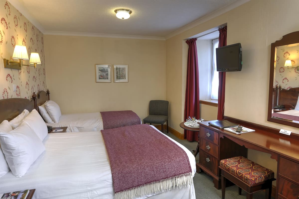 Desk, iron/ironing board (on request), free WiFi, bed sheets