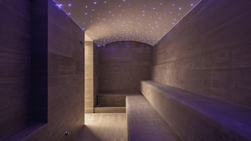 Een Turks bad/hammam, lichaamsbehandelingen, body wraps, body scrubs