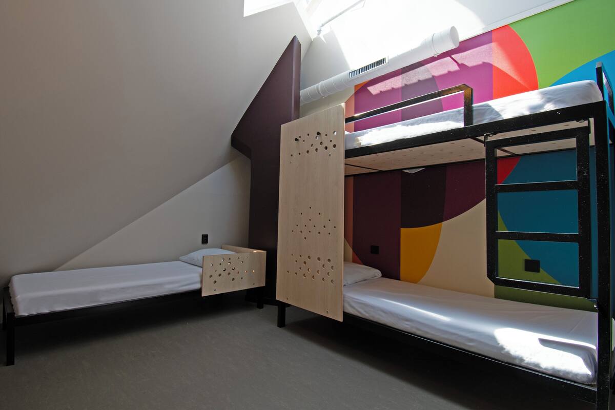 Basic Twin Room, Private Bathroom (Bunk beds) | WiFi (free), bed sheets