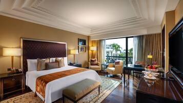 Premium bedding, minibar, in-room safe, desk