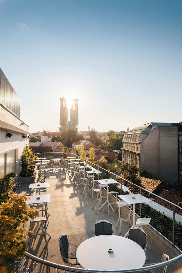 Terrasse sur le toit