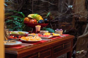 Kontinental frokost er inkludert hver dag