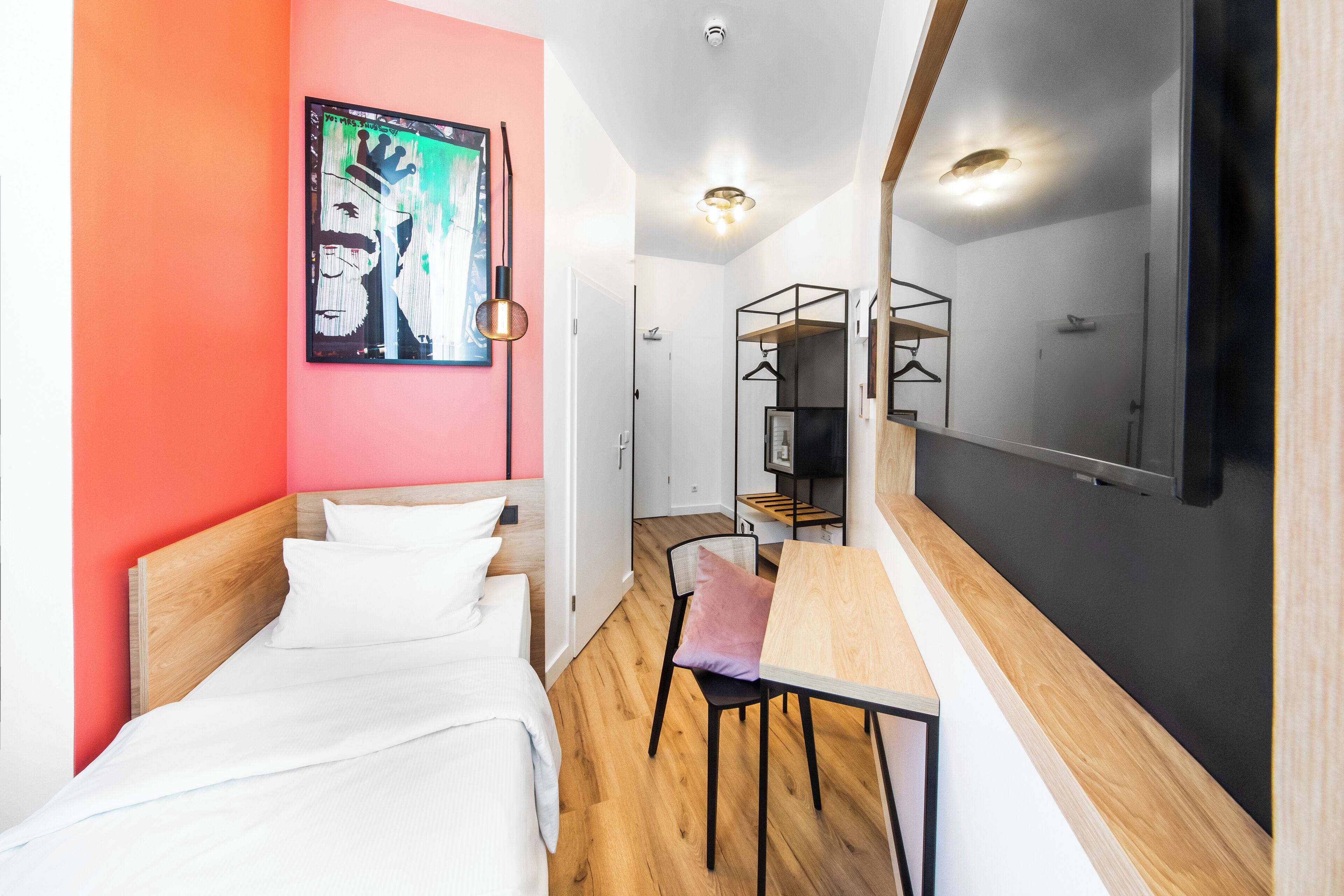 calma xs one | premium bedding, in-room safe, blackout curtains, free wifi