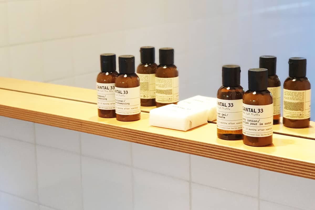 junior suite | bathroom | rainfall showerhead, free toiletries, hair dryer, bathrobes