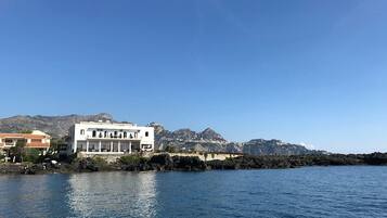 Fassade der Unterkunft