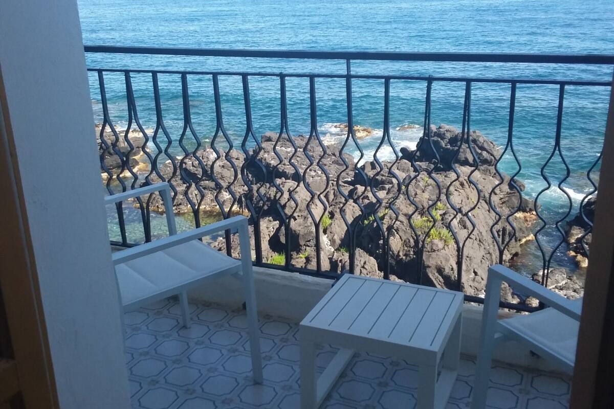 Traditional-Zimmer, 1 Queen-Bett, Balkon, Meerblick | Balkon