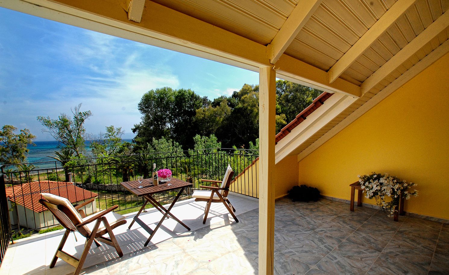 Appartamento Superior, vista mare (Split Level) | Balcone