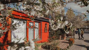 Voorkant van accommodatie