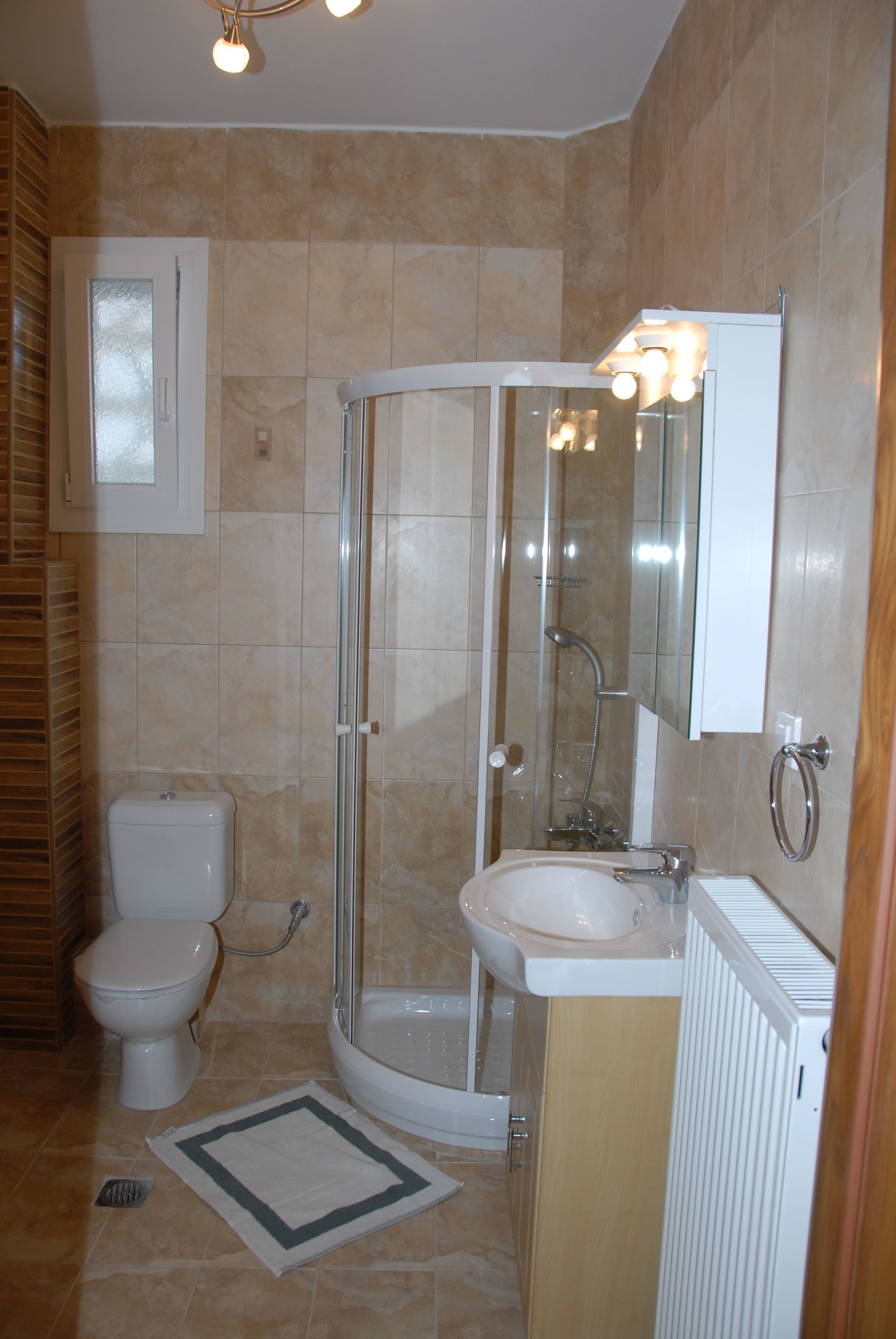 shower, free toiletries, hair dryer, dressing gowns