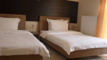 Egyptian cotton sheets, premium bedding, down duvets, pillow-top beds