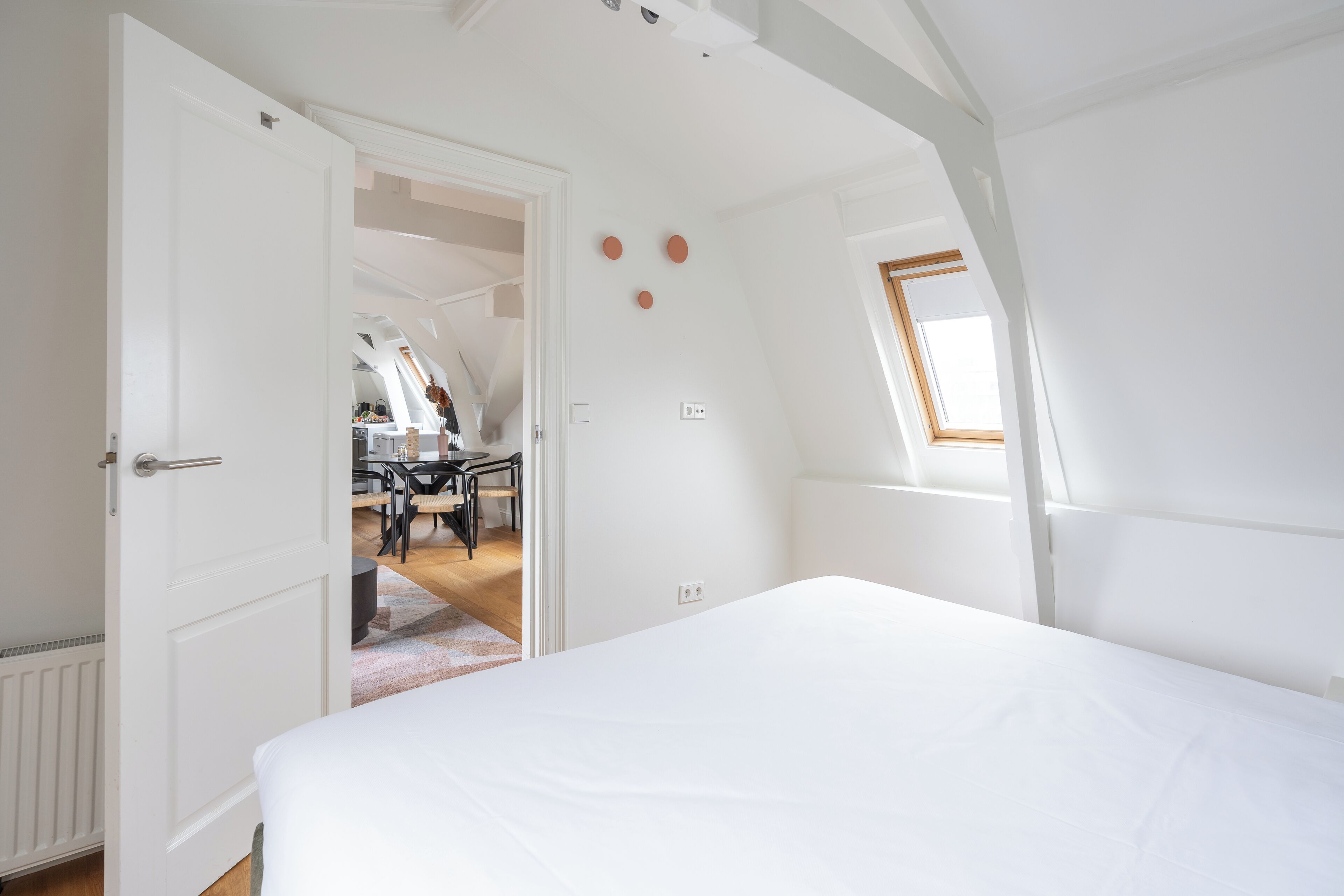 One-bedroom Attic (2 persons) | Literie de qualité supérieure, coffres-forts dans les chambres