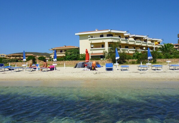 Private beach, white sand, scuba diving, windsurfing