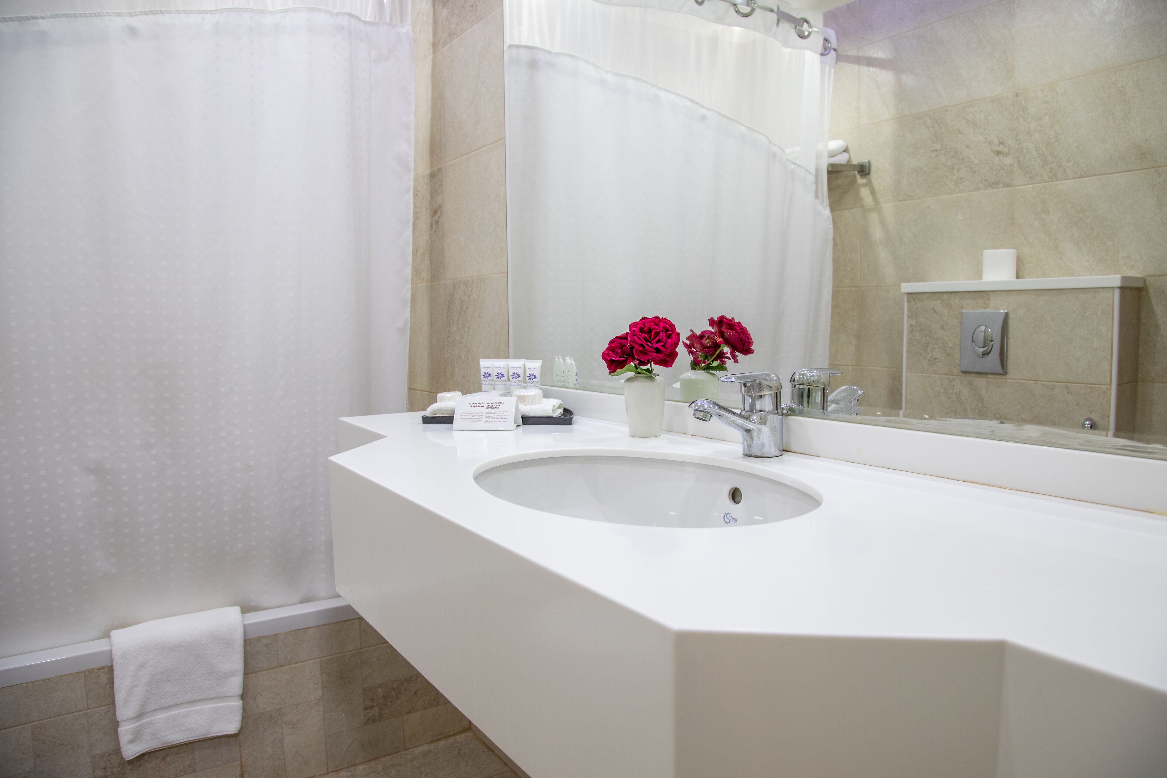 basic single room | bathroom | bathtub, hair dryer, bathrobes, slippers