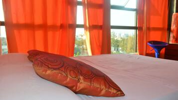 Iron/ironing board (on request), free WiFi, bed sheets