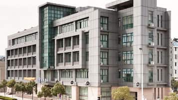 Voorkant van accommodatie