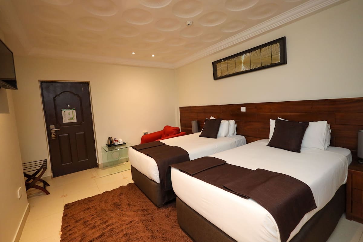 Twin Room | 1 bilik tidur, peralatan tempat tidur premium, bar mini 