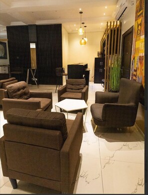 Lobby sitting area