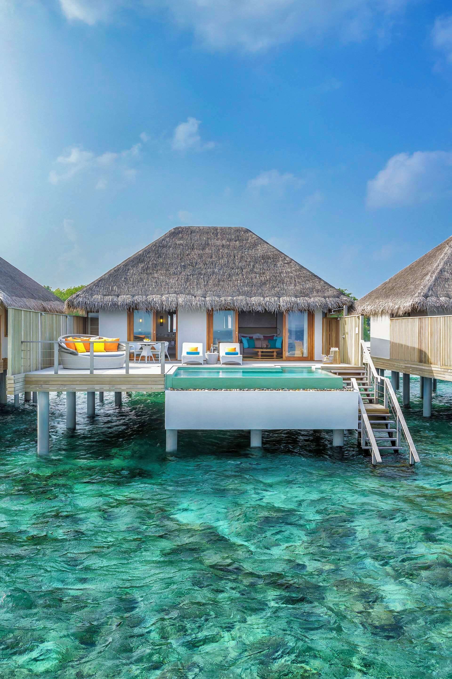 Overwater Pool Villa, Reef Access, Private Butler | Minibar, in-room safe, desk, laptop workspace