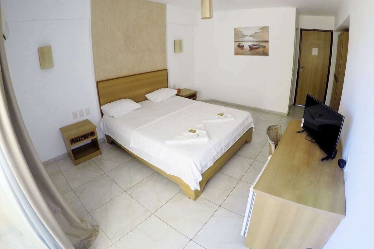 Blackout curtains, iron/ironing board (on request), free WiFi