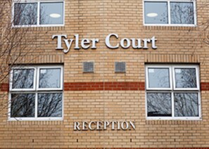 Property entrance - Tyler Court - University of Kent (Canterbury)