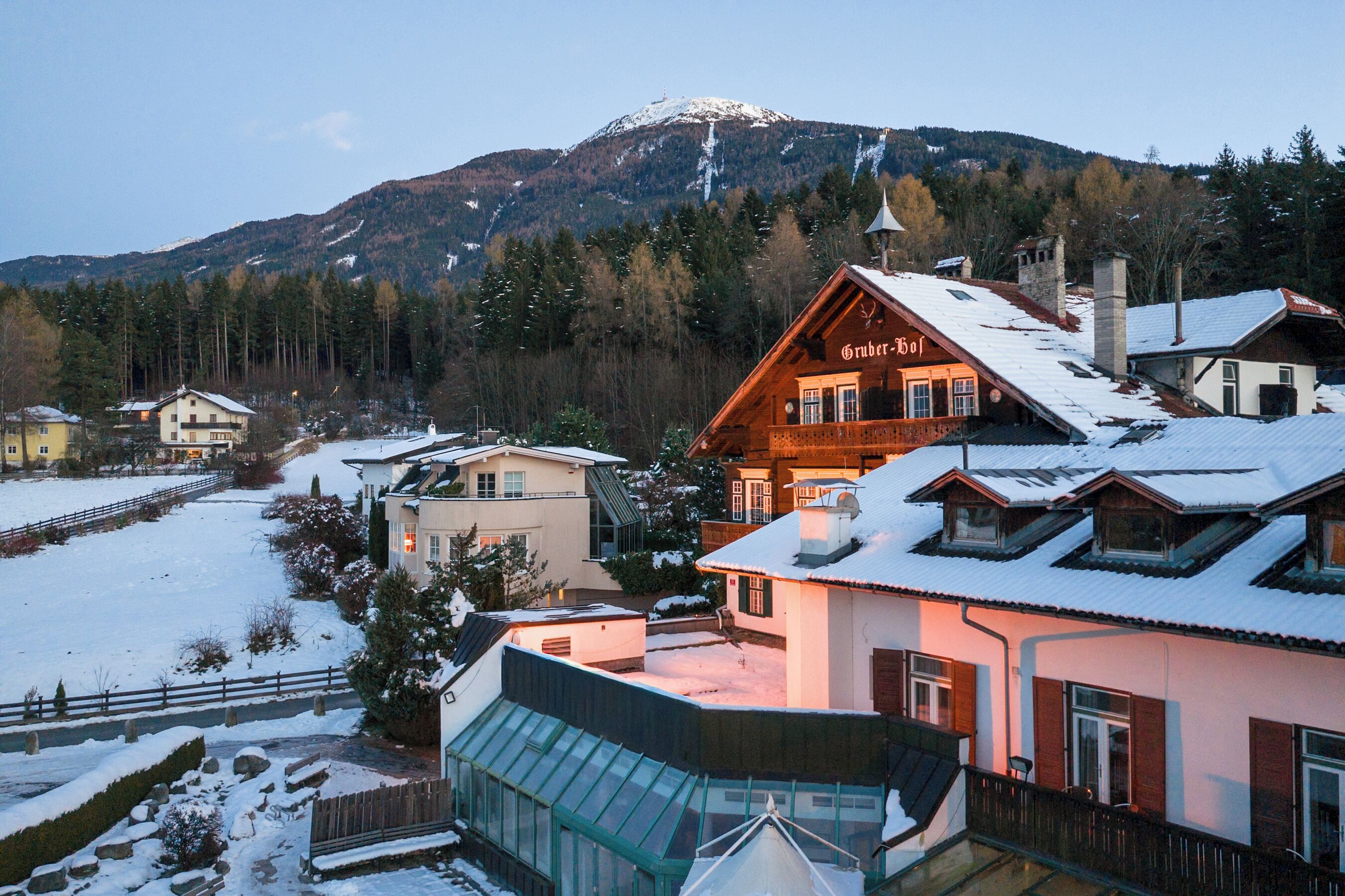 Façade de l’hébergement