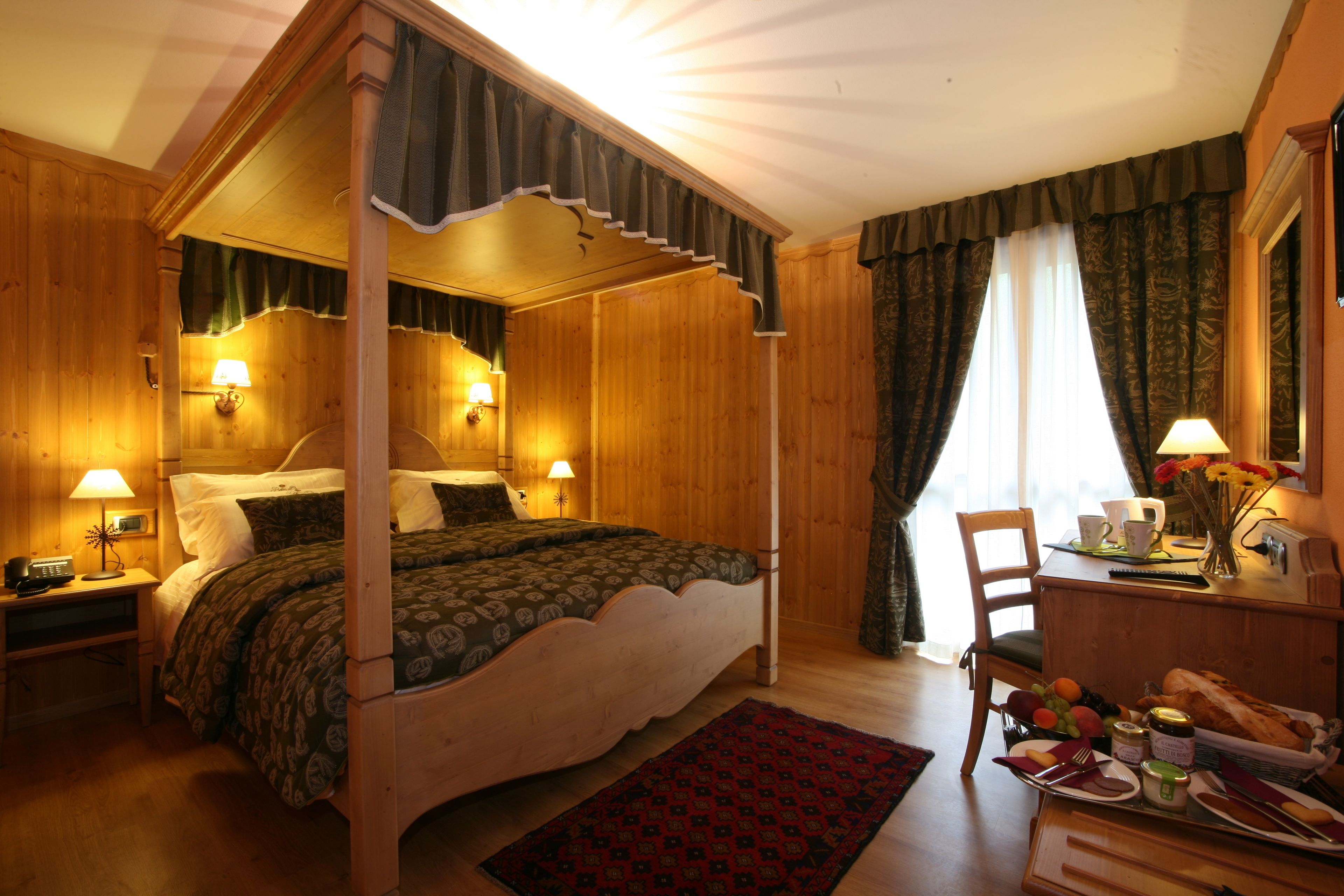 superior double room, balcony, mountain view | premium bedding, down duvets, minibar, in-room safe