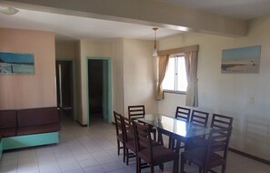 In-room dining - Flat Residencial La Perla (Fortaleza)