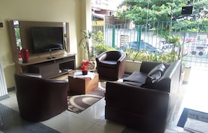 Sala de estar en el lobby