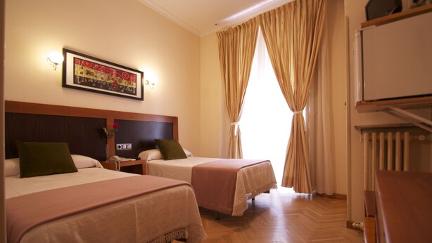 In-room safe, iron/ironing board (on request), WiFi (free) - Hostal Greco Madrid (Madrid)