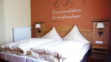 Allergikerbettwaren, Daunenbettdecken, Pillowtop-Betten, Zimmersafe