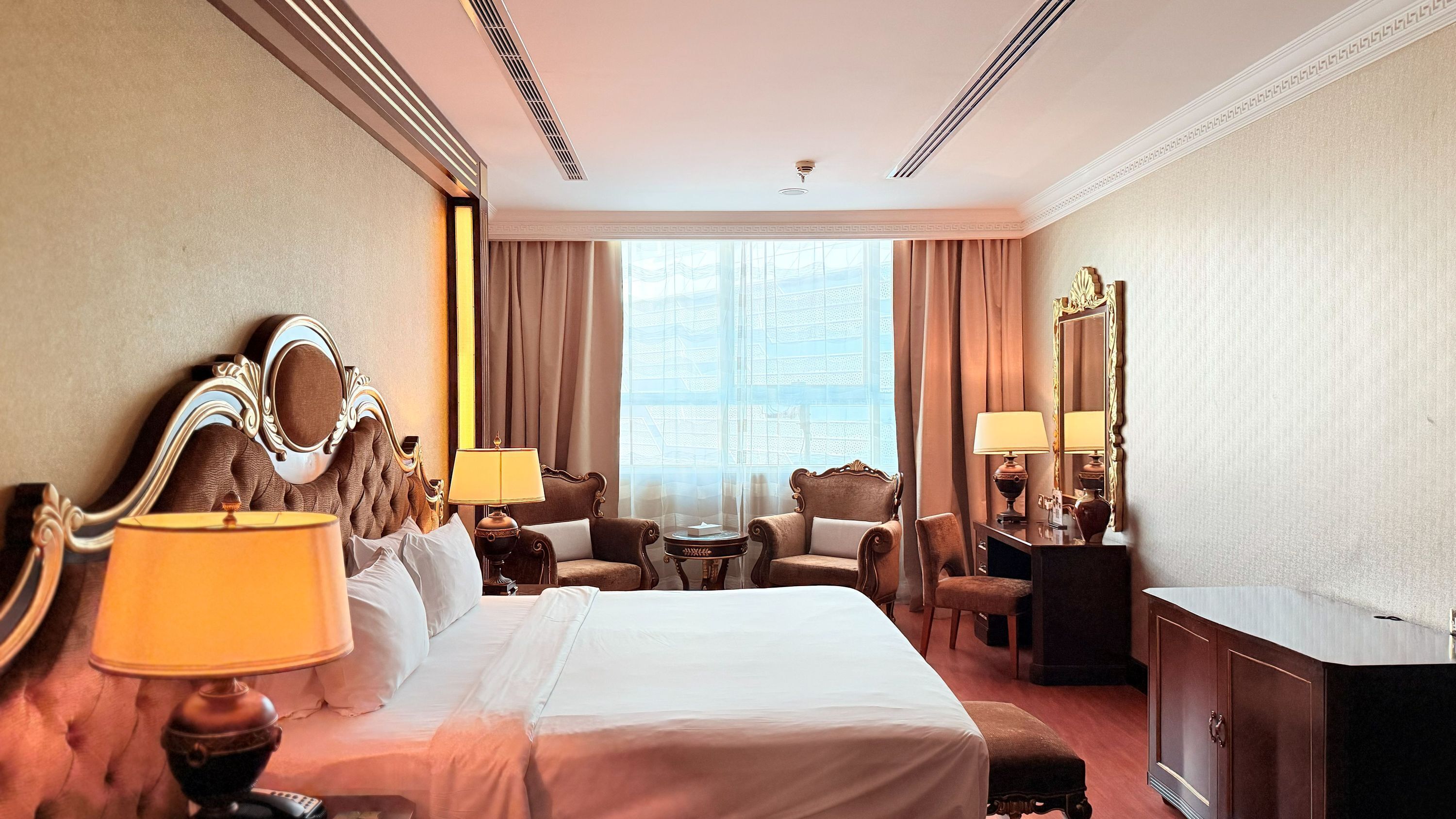 Grand Suite | Memory foam beds, in-room safe, desk, blackout drapes