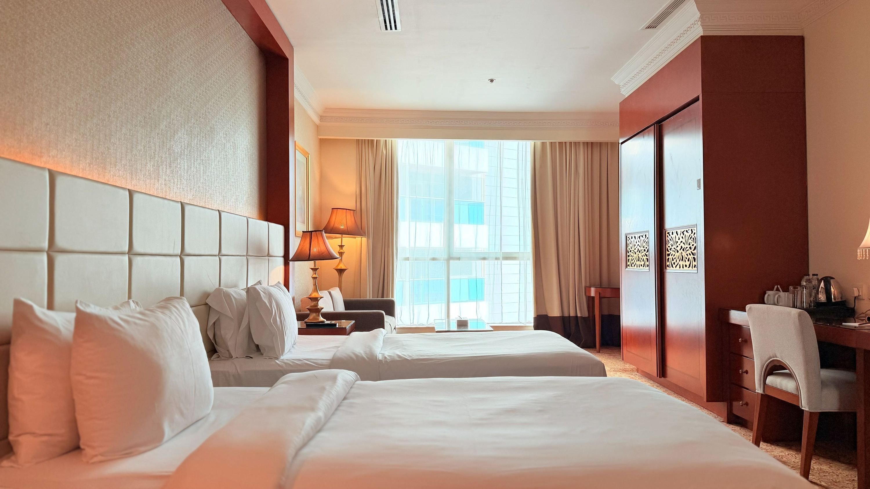 Quarto duplo luxo | Vista do quarto