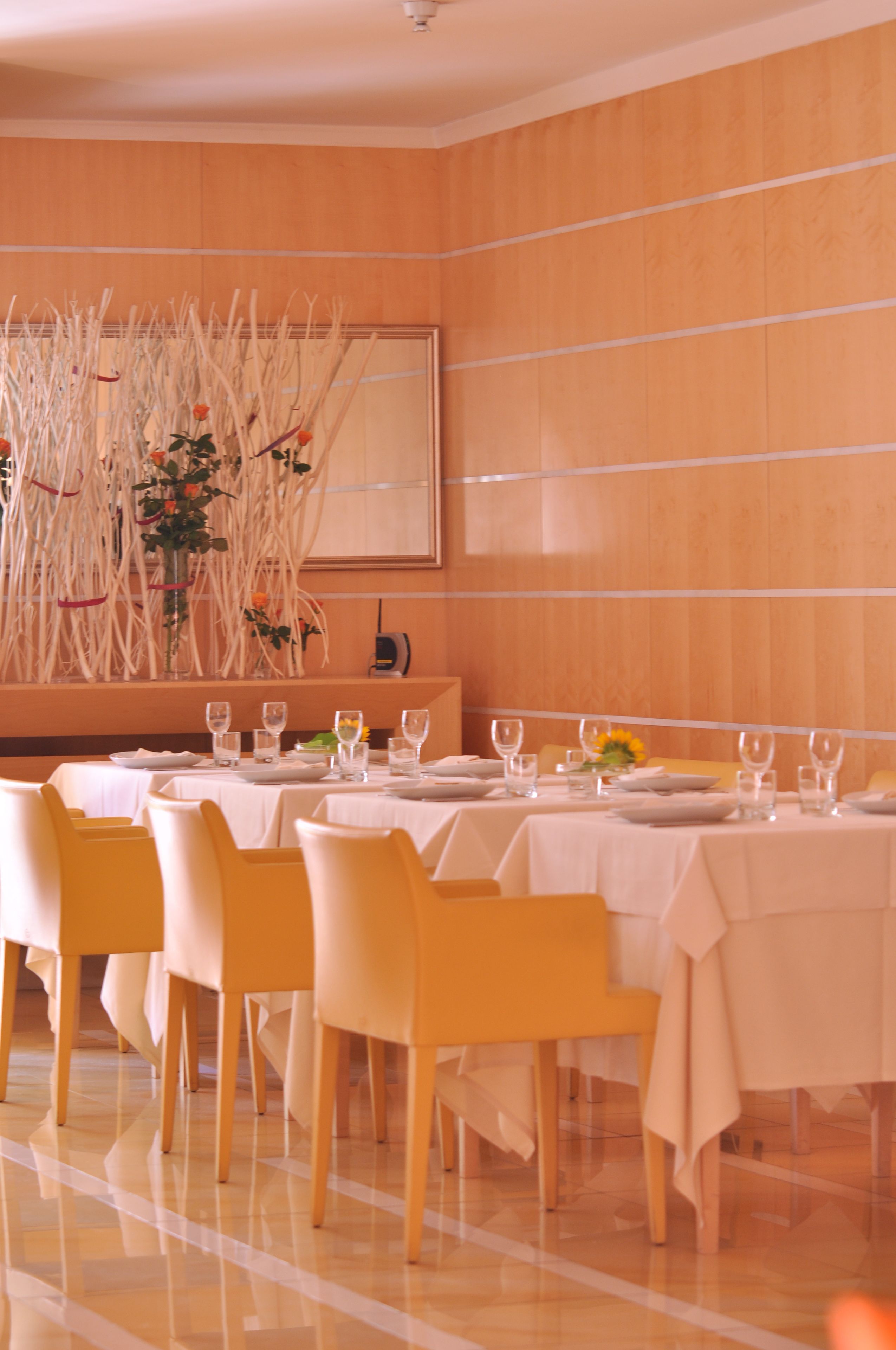 Dîner servi sur place