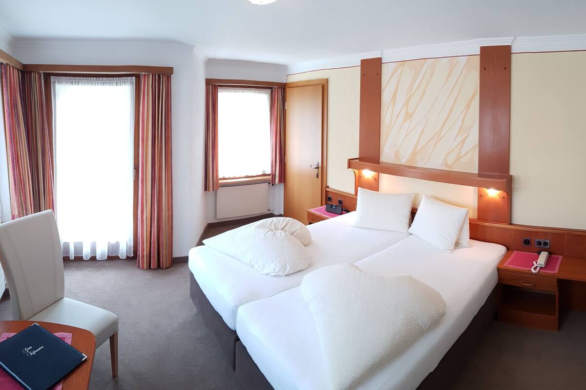 Double Room, Balcony (Piz Ot) | Premium bedding, in-room safe, desk, soundproofing
