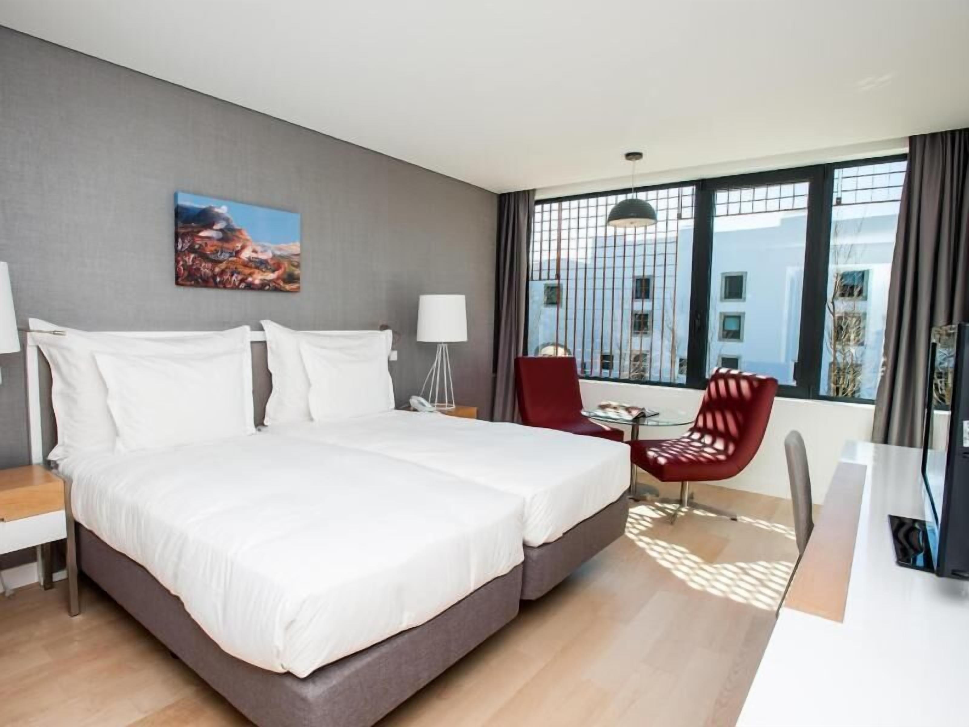 Minibar, in-room safe, desk, blackout drapes