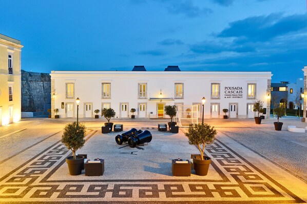 Front of property – evening/night