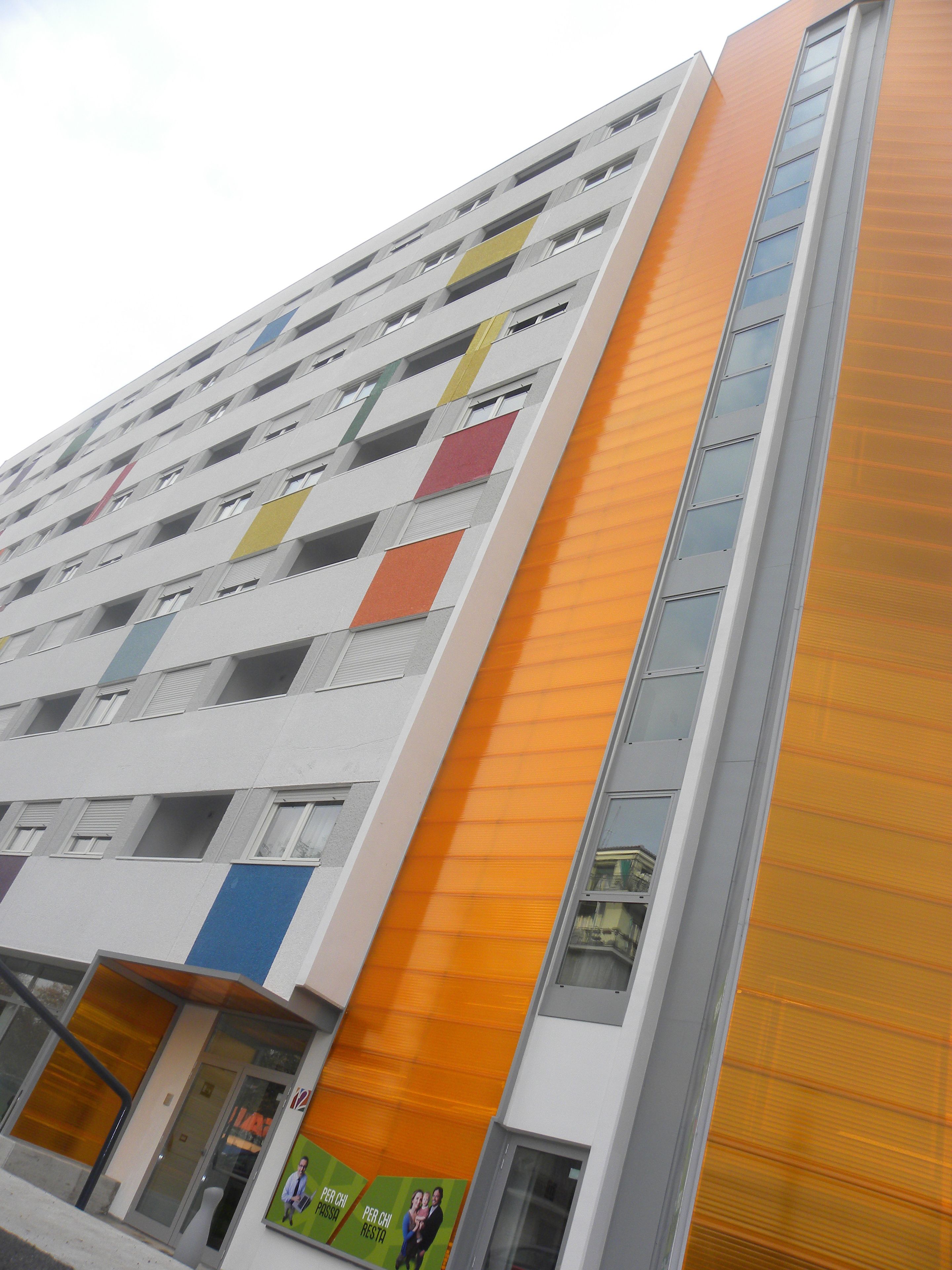 Fassade der Unterkunft