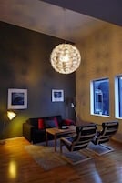 Televisión, piso con calefacción