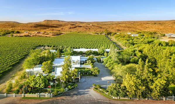 Façade de l’hébergement