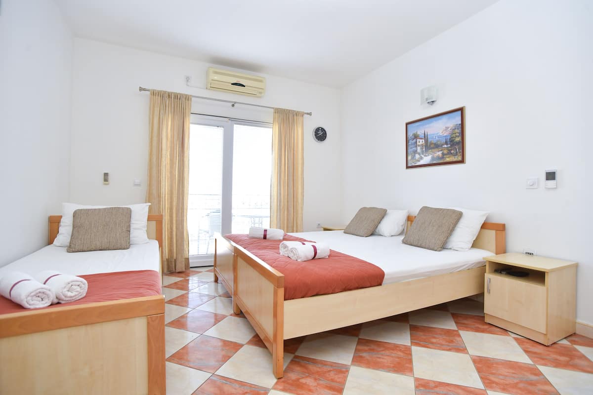 Luxury Studio, Terrace, Sea View (For 3 Persons) | Premium bedding, pillowtop beds, in-room safe, desk